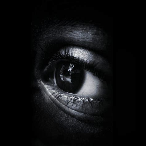 Black eyes | Light in the dark, Eye black, Eye photography