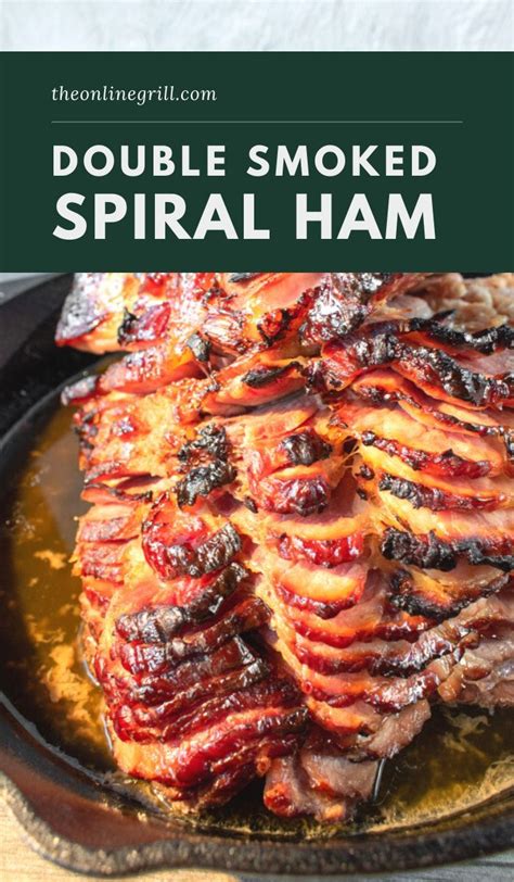 Smoked Spiral Ham Recipe with a BBQ Twist