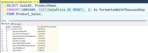 Format Number with Thousands Separator in SQL Server - SQL Server Guides