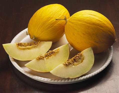 Canary Melon - The skin is as bright as a canary bird. It is a huge and ...