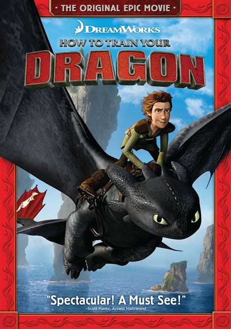 How To Train Your Dragon Dvd Cover Art