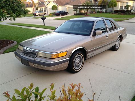 1992 Mercury Grand Marquis Gs Sedan 4 - Door 4. 6l