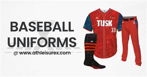 Buy Custom Baseball Uniforms - AthleisureX