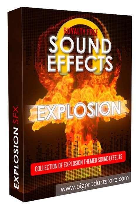 SFX Pack - Explosion - BigProductStore.com