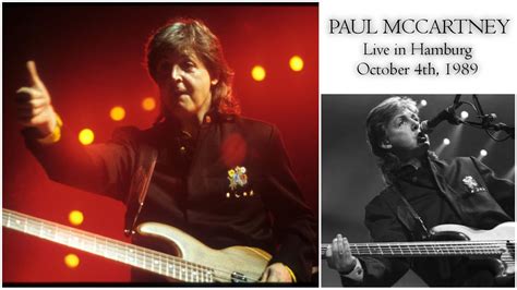 Paul McCartney - Live in Hamburg (October 4th, 1989) - Best Source Merge - YouTube