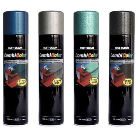 Rust Oleum CombiColor Hammertone Metal Spray Paint | Hammertone Aerosol Paint