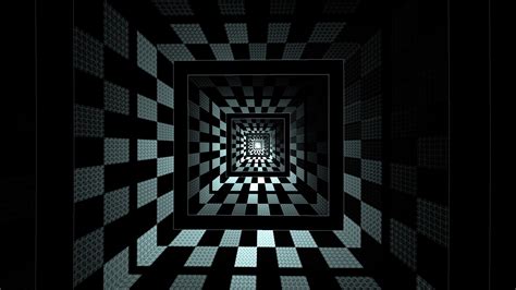 Artistic Illusion 4K, Minimalist, Black and White, Optical Illusion, HD Wallpaper | Rare Gallery