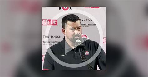 Ryan Day press conference: Coach names C.J. Stroud QB front-runner ...