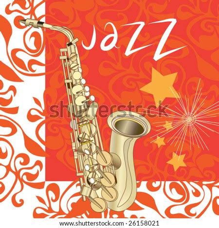 Jazz Vector Background - 26158021 : Shutterstock