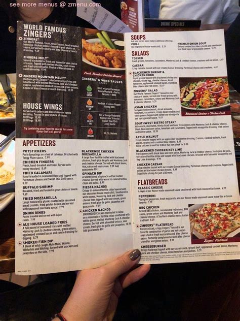 Menu at Miller's Ale House - Miami Lakes pub & bar, Miami Lakes