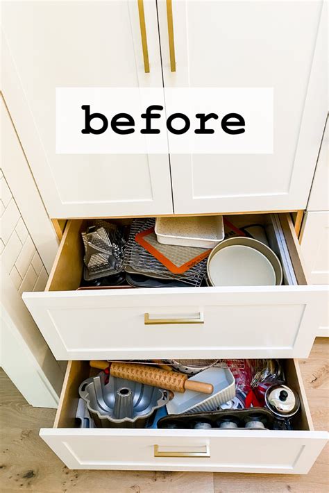 How To Organize Kitchen Drawers - Modern Glam - Interiors