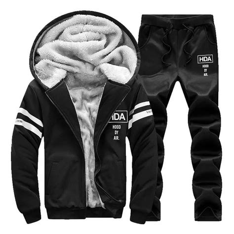 Aliexpress.com : Buy New Winter Warm Tracksuits Men Set Casual Thicken ...