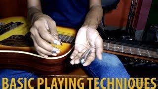 Hawaiian Guitar Tutorial-BASIC PLAYING TECHNIQUES | The Indian Hawaiian ...