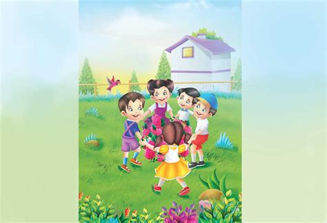 Ring Around The Rosie | Nursery Rhyme For Kids With Lyrics