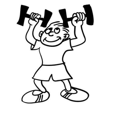 Exercise Cartoon Drawing : Kids Exercise Clipart | Bodemawasuma