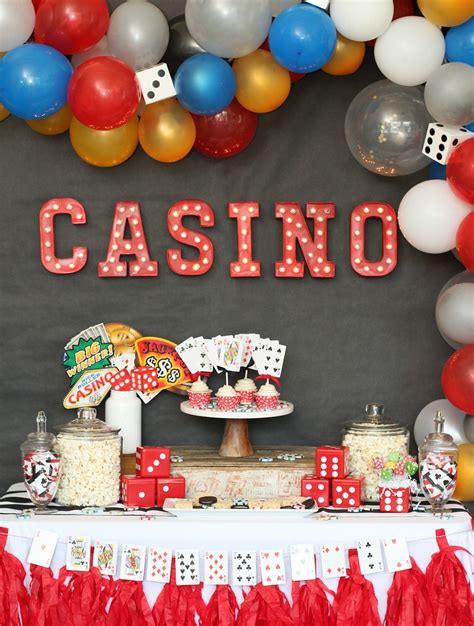 Casino Night Cake