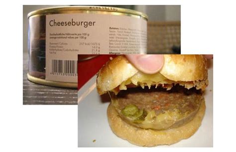 Hilarious “Canned Cheeseburger” Review! Wacky Food Reviewed! – johnrieber