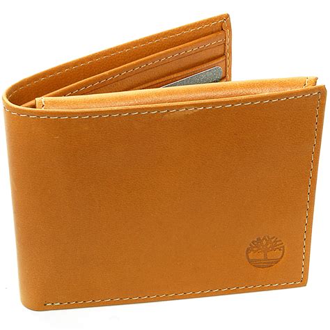 Men's Leather Wallets Bifold Wallet With Flip Id | IUCN Water