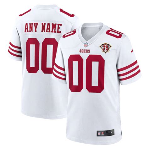 San Francisco 49ers Custom Jersey Archives - athenastyle