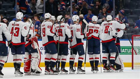 NHL announces updated Capitals schedule for the rest of 2021-22 season ...