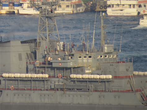 WARSHIPS ON THE BOSPHORUS: 102 KALININGRAD , Ropucha Class, Russian ...