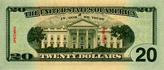 Joe $20 dollar bill - back | If you want to print some Joe f… | Flickr