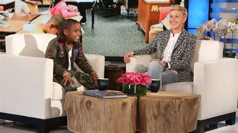 Kid Rapper and Entrepreneur Lil C-Note Meets Ellen! - YouTube