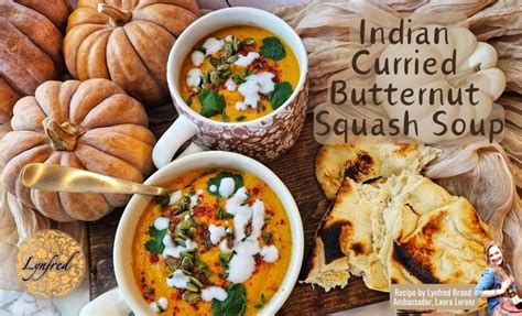 Indian Curried Butternut Squash Soup - Lynfred Winery