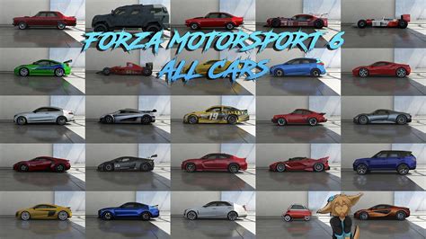 Forza Motorsport 6 All Cars (Including All DLC) (612 Cars) - YouTube