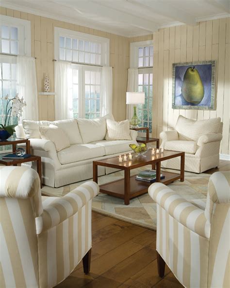 Living room scenes - Beach Style - charlotte - by Huntington House ...