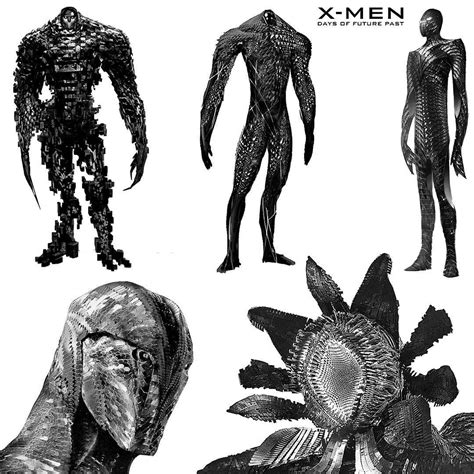 X Men Days Of Future Past Sentinels Concept Art