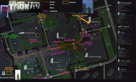 Hope this helps - My ground Zero Map : r/EscapefromTarkov