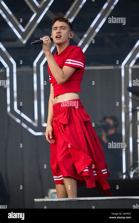 Olly Alexander of Years and Years at the V Festival at Hylands Park ...