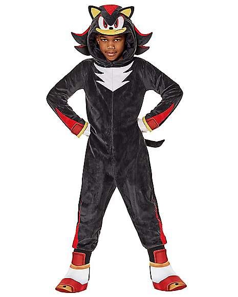 Kids Shadow Jumpsuit Costume - Sonic the Hedgehog - Spirithalloween.com