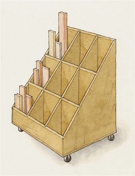 12 DIY Lumber Storage Racks - Dream Design DIY