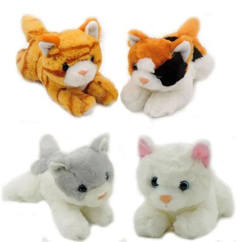 Aliexpress.com : Buy (4pcs/lot) 20CM Small Cute Plush Kittens Kids Toys ...