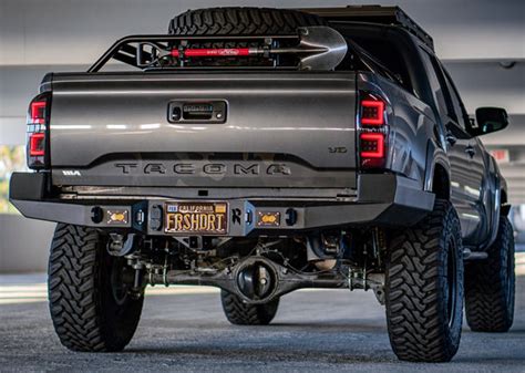 2016-2023 Tacoma High Clearance Rear Bumper – Relentless Off-Road ...