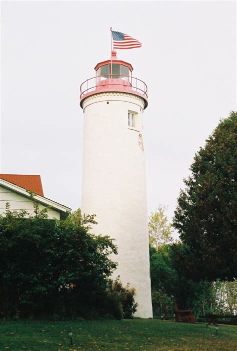 Jacobsville / Portage River Lighthouse. Keweenaw Peninsula, Upper Peninsula of Michigan ...