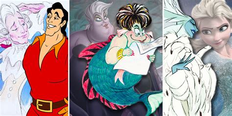 Back To The Drawing Board: 26 Pieces Of Unused Disney Character Art