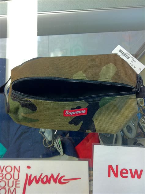 2012 Supreme Camo Supply Bag | Jwong Boutique