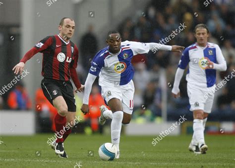 Danny Murphy Fulham Benni Mccarthy Blackburn Editorial Stock Photo - Stock Image | Shutterstock