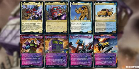 MTG's Head Designer Confirms Why The Transformers Cards Don't Transform