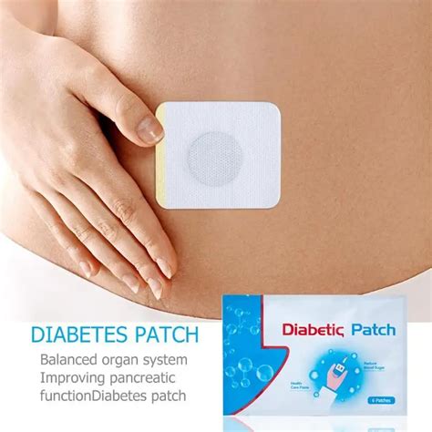 6pcs/30pcs/bag Diabetic Patch Diabetes Herbal Diabetes Cure Lower Blood Glucose Treatment Sugar ...