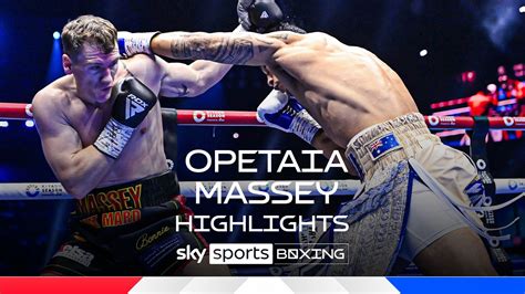 Fight highlights | Spiteful Jai Opetaia too much for for brave Jack Massey | Boxing News | Sky ...