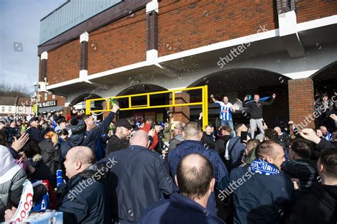 Hartlepool United Fans Outside Stadium Editorial Stock Photo - Stock Image | Shutterstock