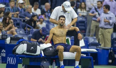 Novak Djokovic gives shoulder injury update after battling US Open ...