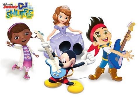 DJ Shuffle - Disney Junior | Disney junior, Dj, Disney