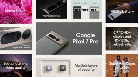 Google announces Pixel 7 and Pixel 7 Pro smartphones with second-gen ...