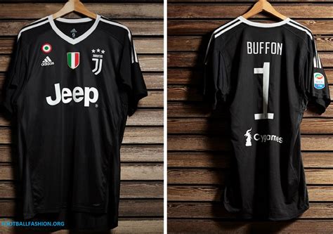 Juventus x Gigi Buffon 2018 adidas Black Kit - FOOTBALL FASHION.ORG