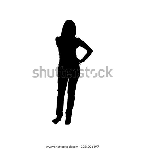 Silhouette Person Black Stock Vector (Royalty Free) 2266026697 | Shutterstock